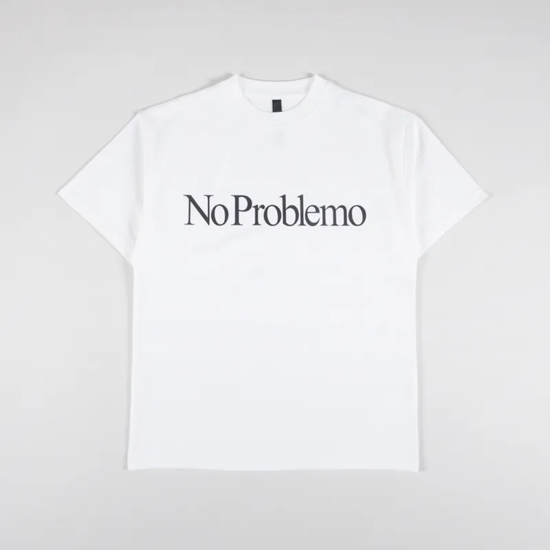 No Problemo T Shirt White