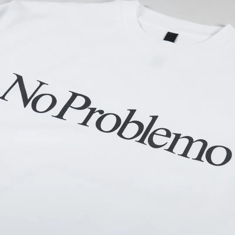 No Problemo T Shirt White-2