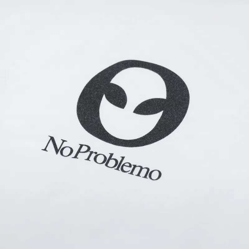 No Problemo Alieno T Shirt White-2