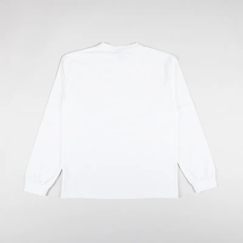 No Problemo Mini Problemo Long Sleeve T Shirt White-1