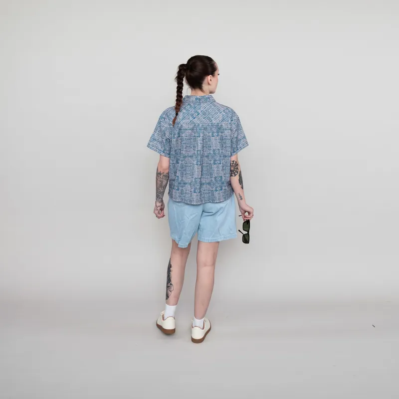 Kavu Womens Sea La Vie Short Sleeve Shirt Beach Motif-3