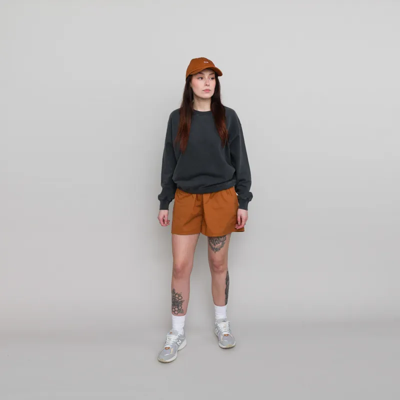 Colorful Standard Womens Organic Twill Shorts Ginger Brown-2