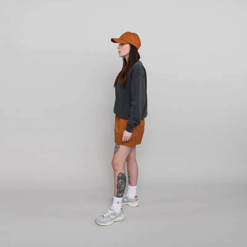 Colorful Standard Womens Organic Twill Shorts Ginger Brown-5