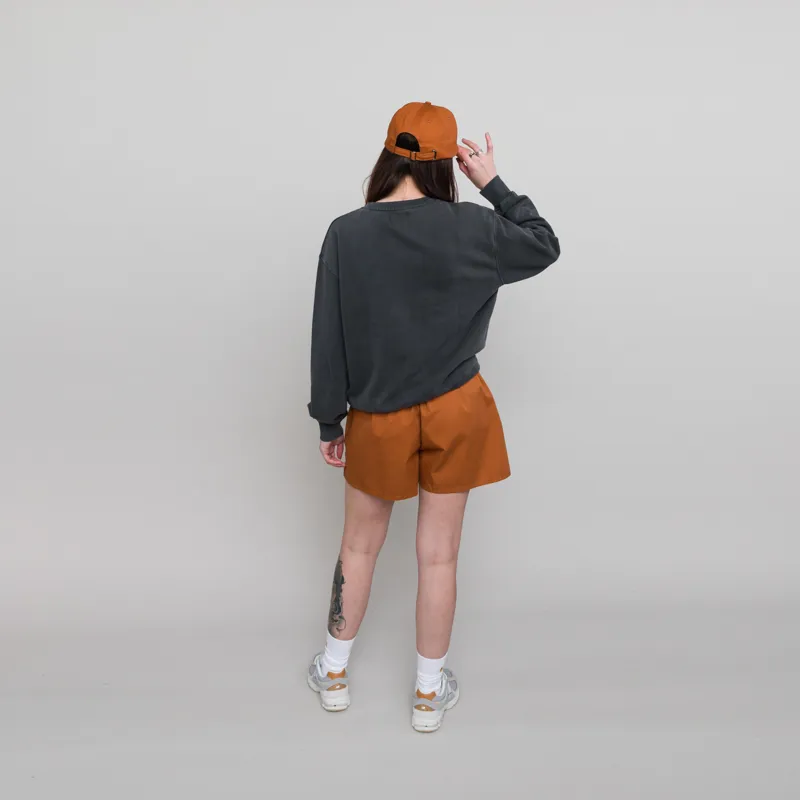 Colorful Standard Womens Organic Twill Shorts Ginger Brown-4