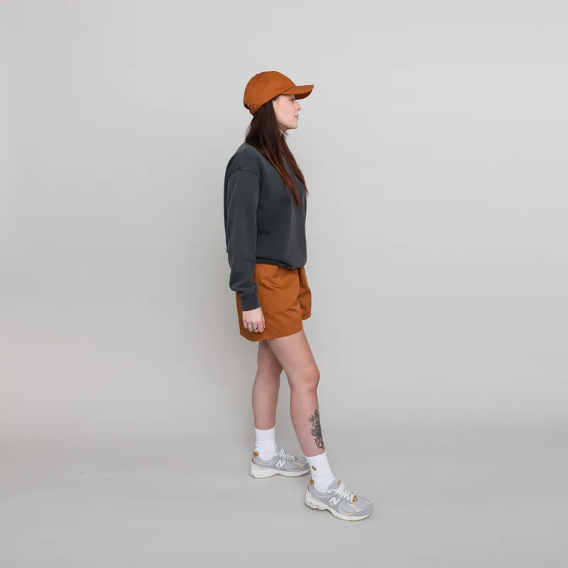 Colorful Standard Womens Organic Twill Shorts Ginger Brown-3