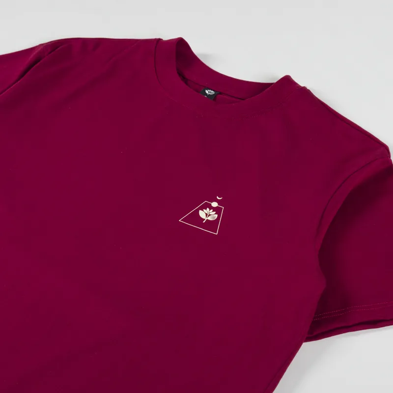 Magenta Odyssey T Shirt Burgundy-3