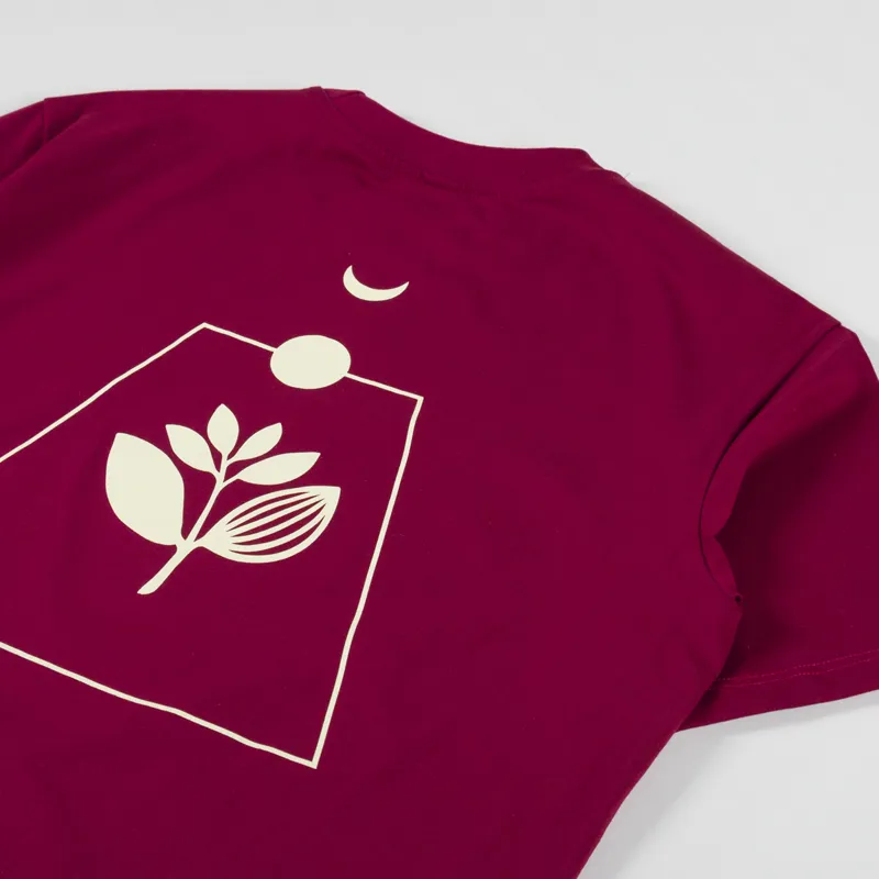 Magenta Odyssey T Shirt Burgundy-2