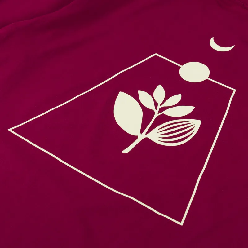 Magenta Odyssey T Shirt Burgundy-4