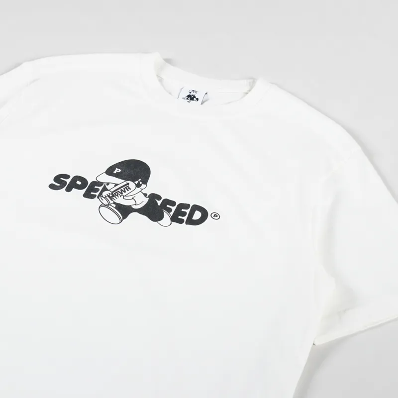 Pawa Speed Sports Speed T Shirt Cream-1