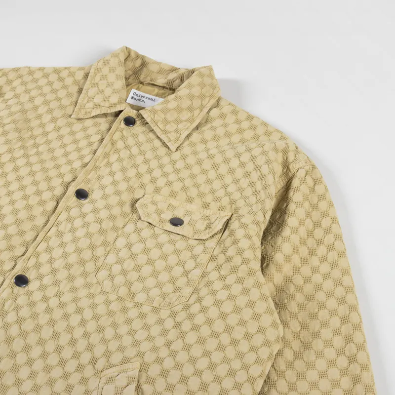 Universal Works Head Coach Jacket Camel-2