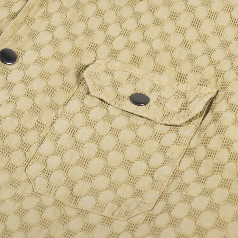 Universal Works Head Coach Jacket Camel-7