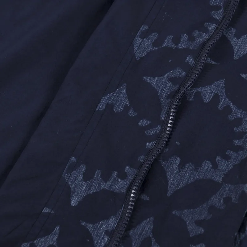 Universal Works Windcheater Sun Print Jacket Navy-6