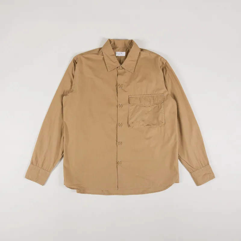Universal Works Broad Cloth Field Shirt Sand