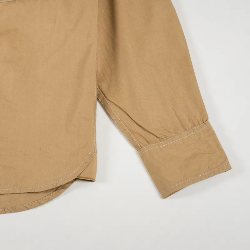 Universal Works Broad Cloth Field Shirt Sand-4