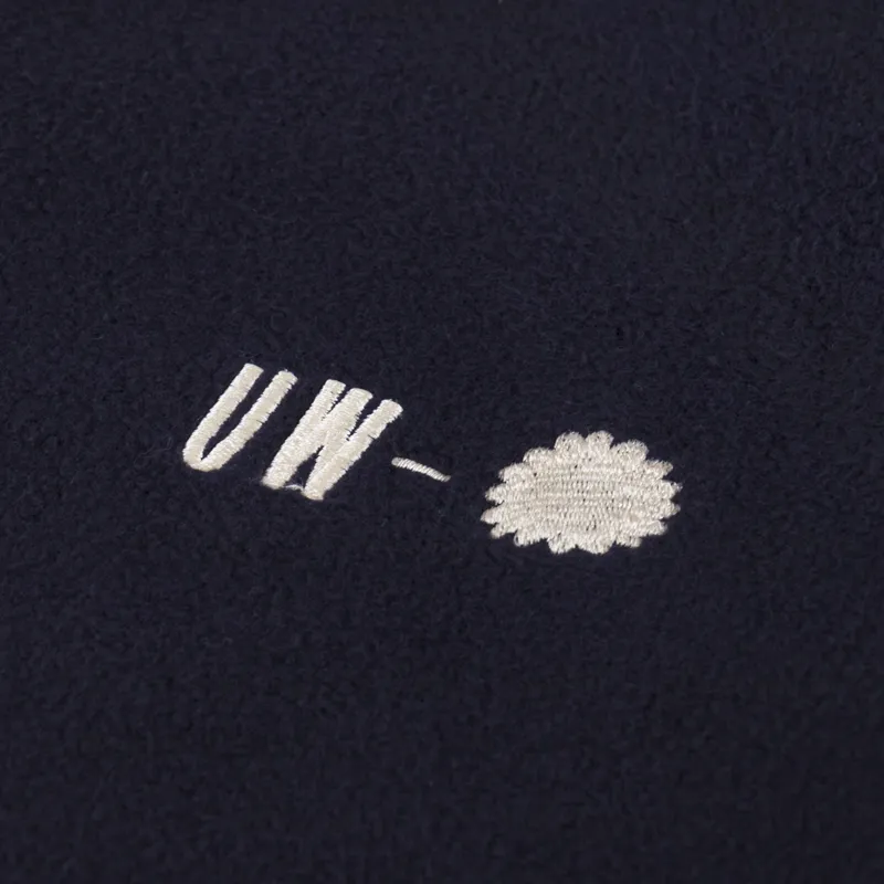 Universal Works Hotel Deluxe Crew Sweat Navy-5