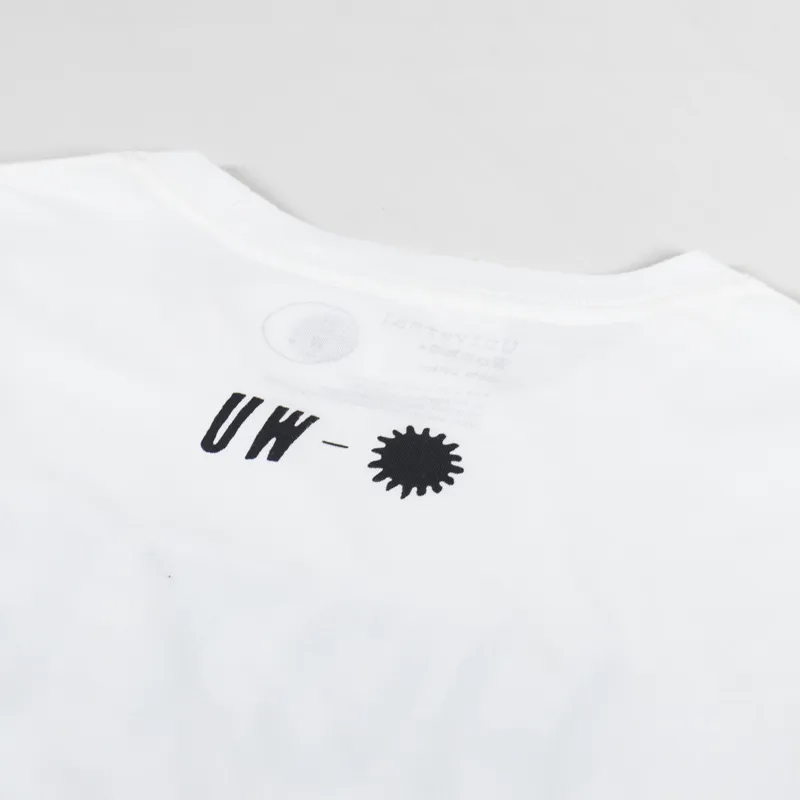 Universal Works Hotel Deluxe Print T Shirt Ecru-5