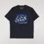 Universal Works Hotel Deluxe Print T Shirt Navy