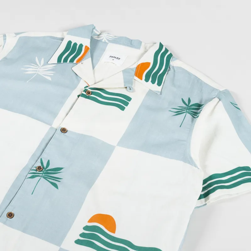Parlez Cabo Shirt Sea Mist-1