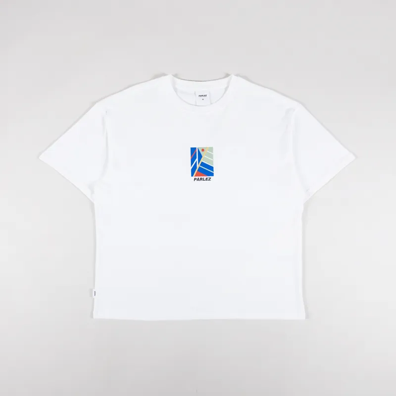Parlez Graft Oversized T Shirt White