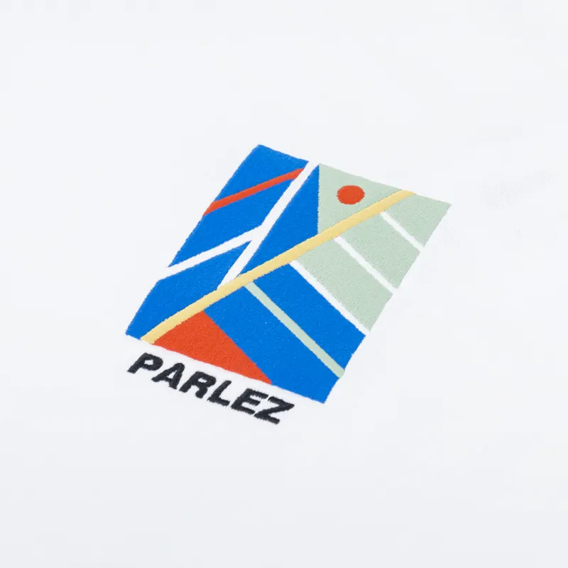 Parlez Graft Oversized T Shirt White-2