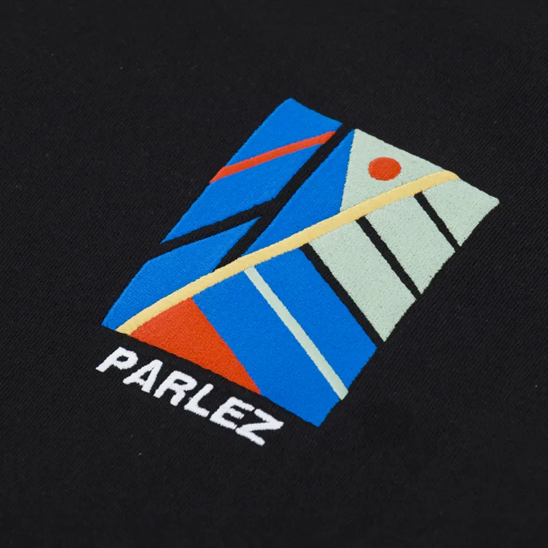 Parlez Graft Oversized T Shirt Black-2