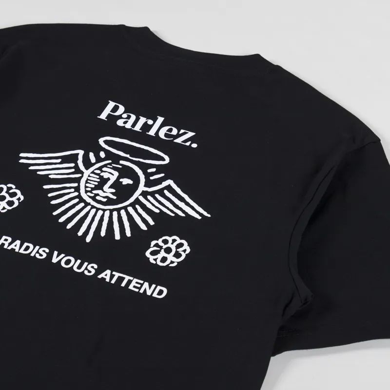 Parlez Paradis T Shirt Black-2