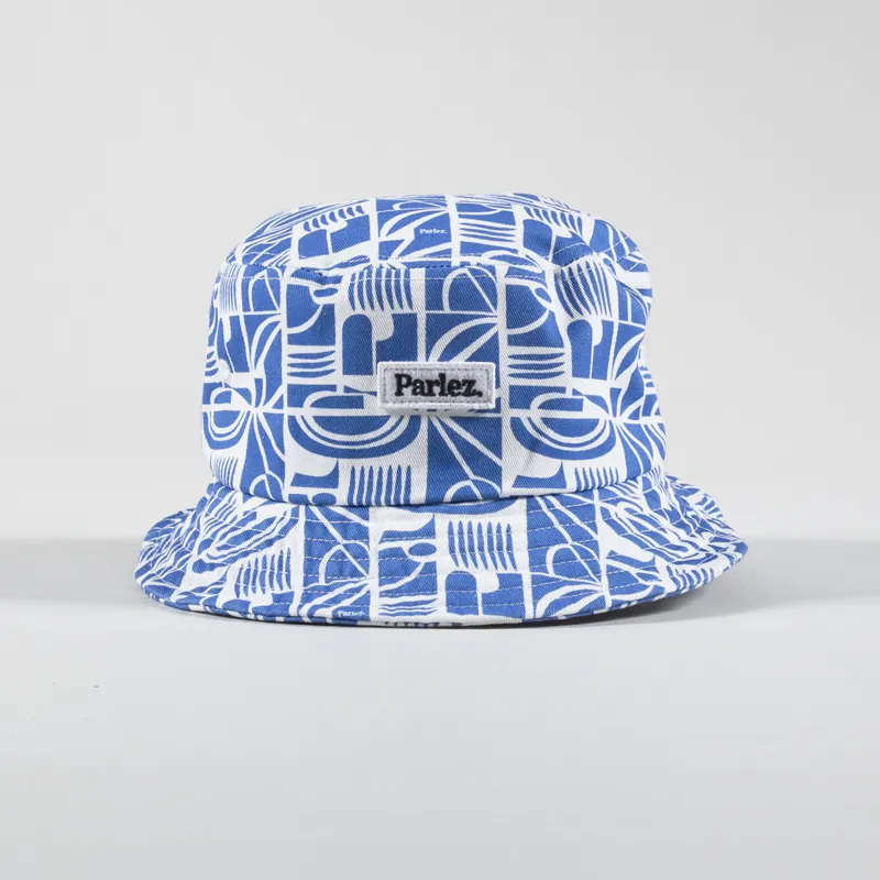 Parlez Jaco Bucket Hat Ocean Blue