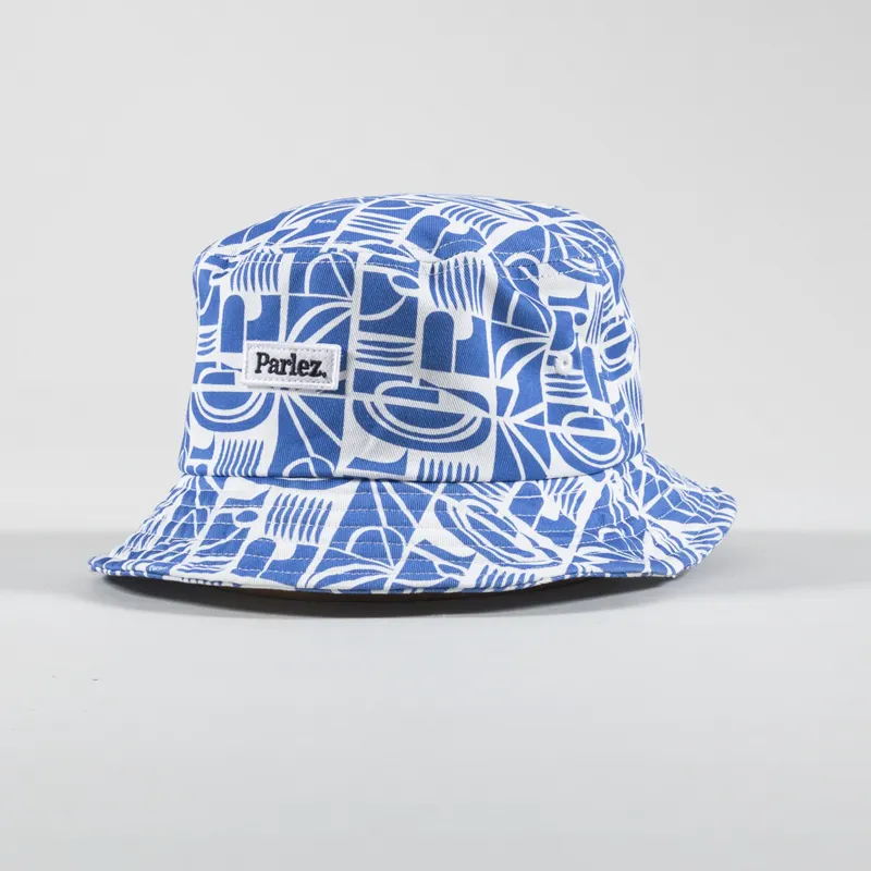 Parlez Jaco Bucket Hat Ocean Blue-1