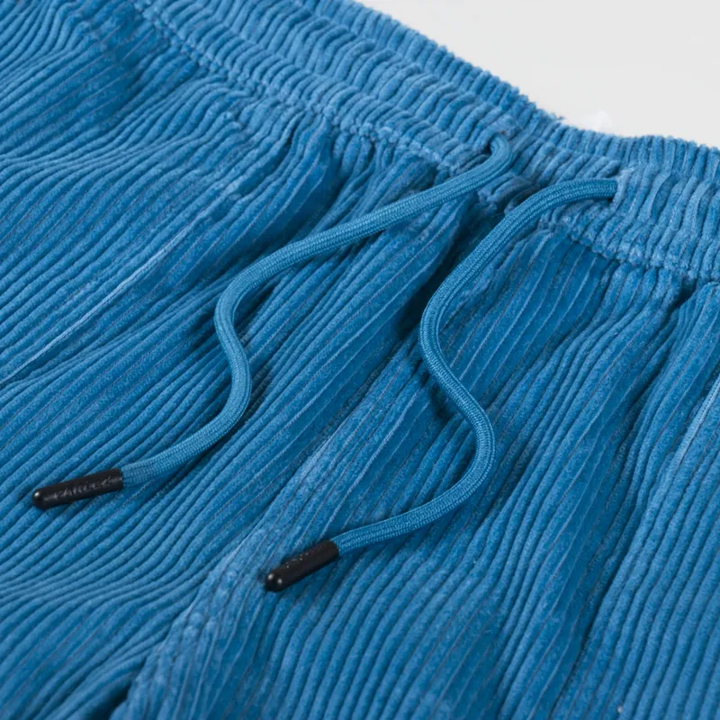 Parlez Campbell Cord Shorts Dusty Blue-4