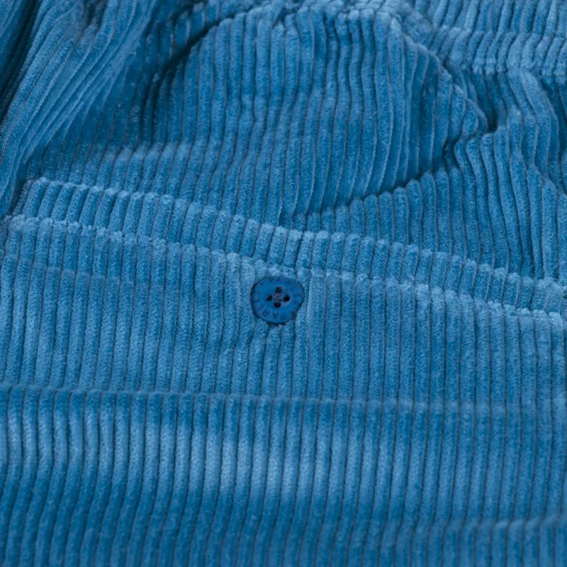 Parlez Campbell Cord Shorts Dusty Blue-6