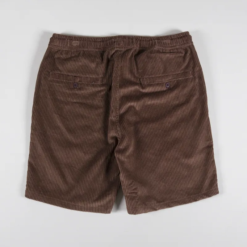 Parlez Mens SS24 Campbell Corduroy Shorts Brown