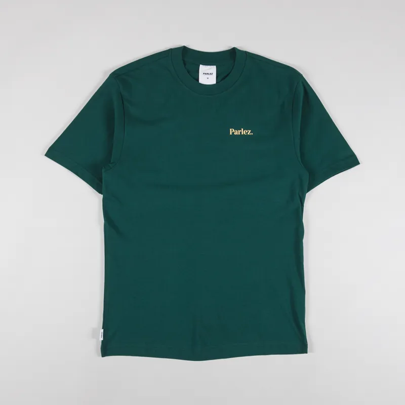 Parlez Reefer T Shirt Deep Green-1