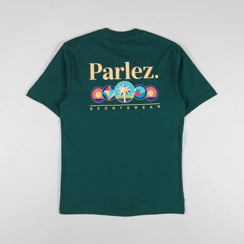 Parlez Reefer T Shirt Deep Green