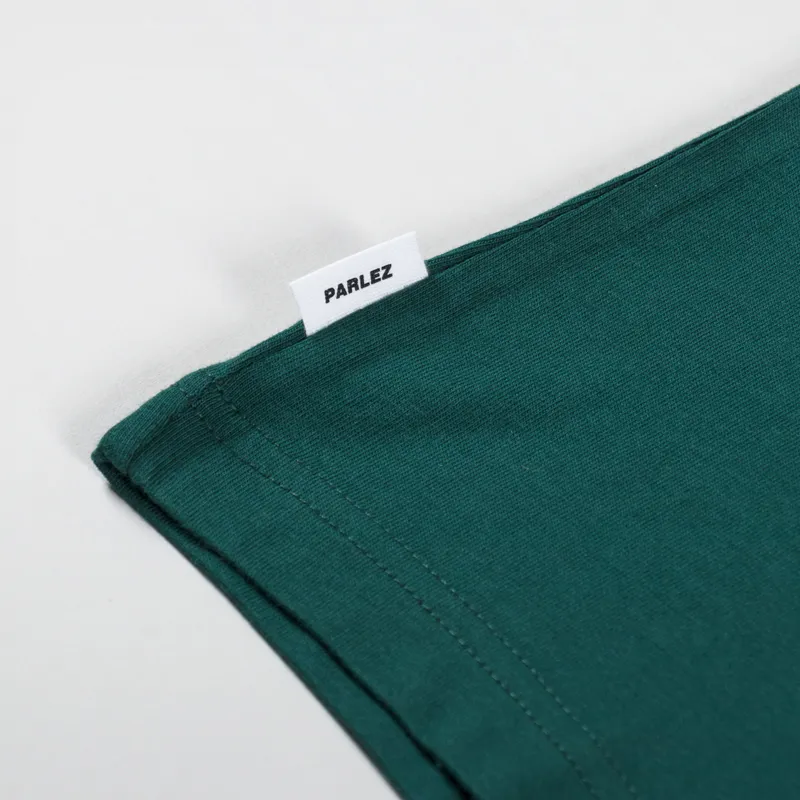Parlez Reefer T Shirt Deep Green-6