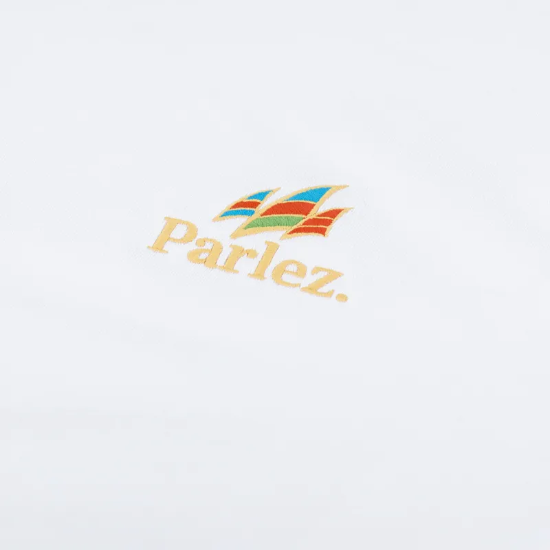 Parlez Wanstead T Shirt White-2