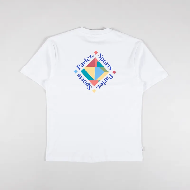 Parlez Chukka T Shirt White 