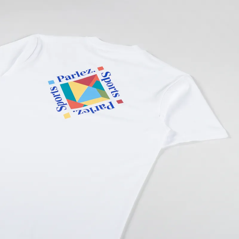 Parlez Chukka T Shirt White -2