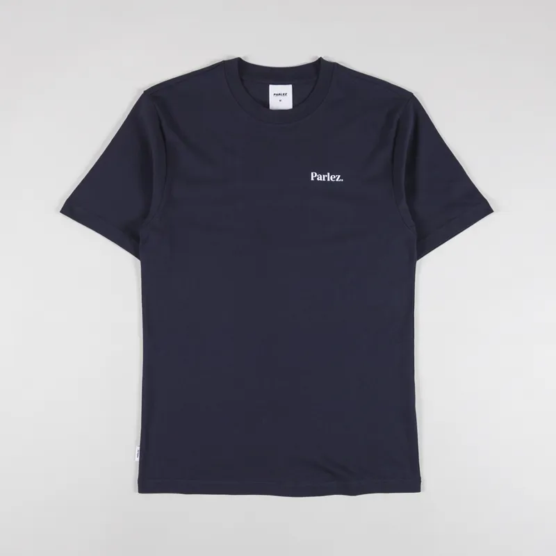 Parlez Chukka T Shirt Navy-1