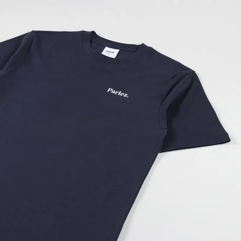 Parlez Chukka T Shirt Navy-3