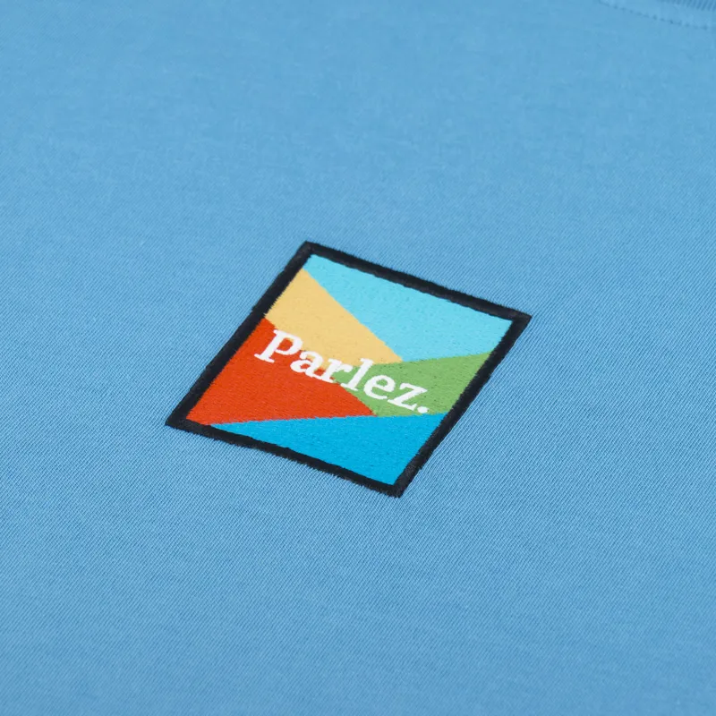 Parlez Boscobel T Shirt Dusty Blue-2
