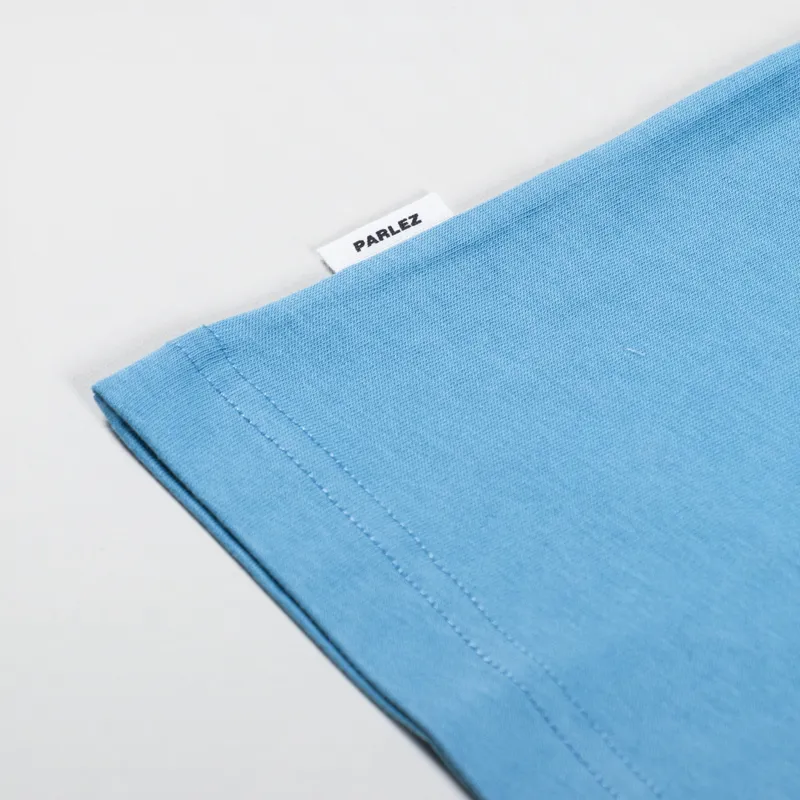 Parlez Boscobel T Shirt Dusty Blue-3