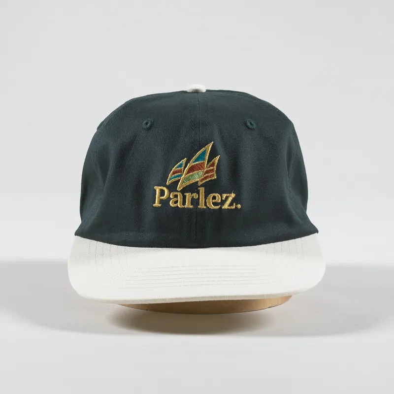 Parlez Carmel 6 Panel Cap Deep Green-1