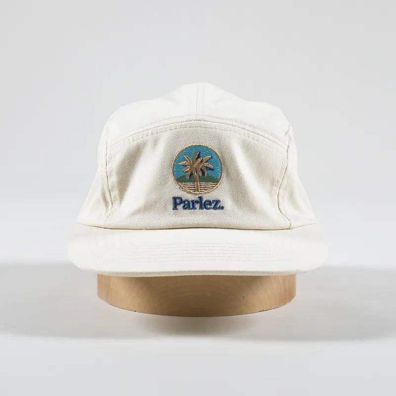 Parlez Port 5 Panel Cap Ecru-1