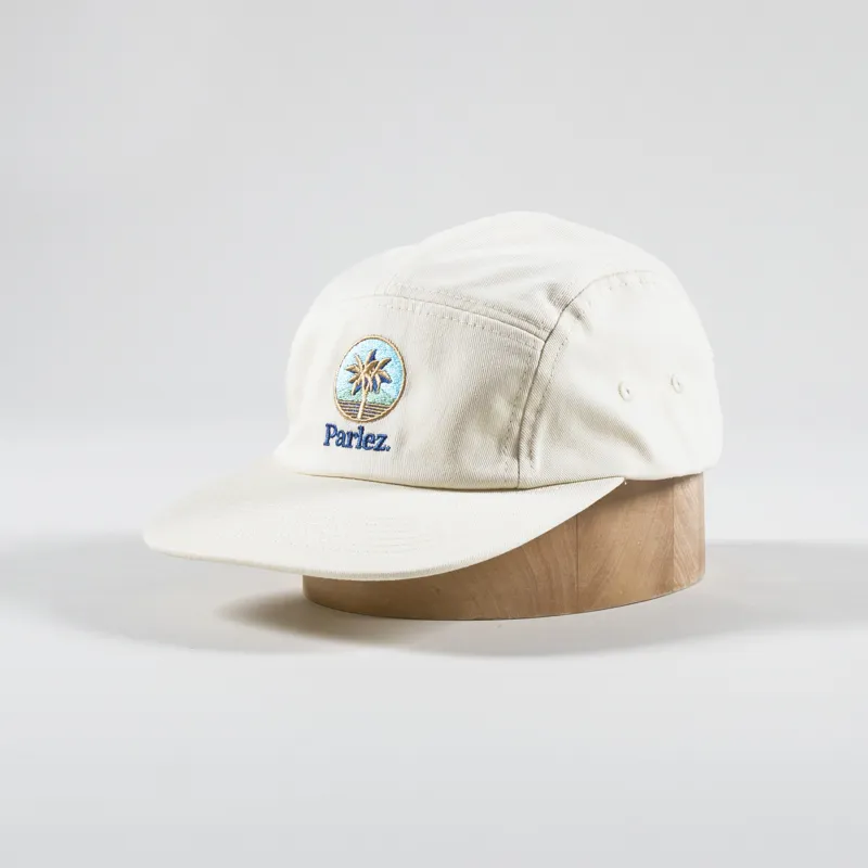 Parlez Port 5 Panel Cap Ecru