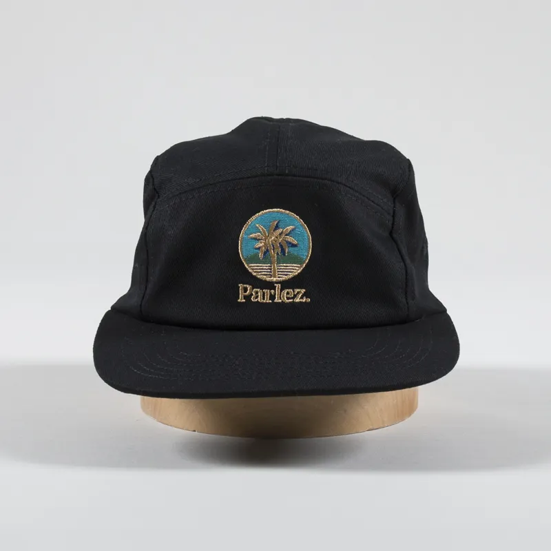 Parlez Port 5 Panel Cap Black-1