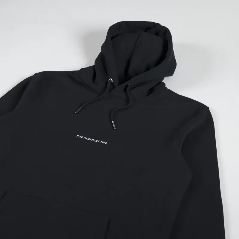 Poetic Collective Box Hoodie Black-2