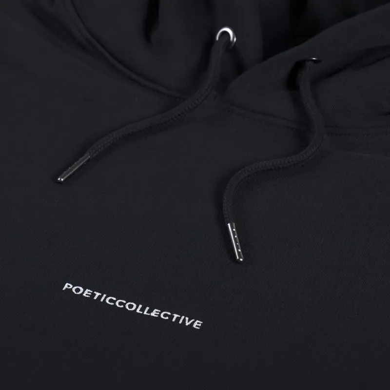 Poetic Collective Box Hoodie Black-5