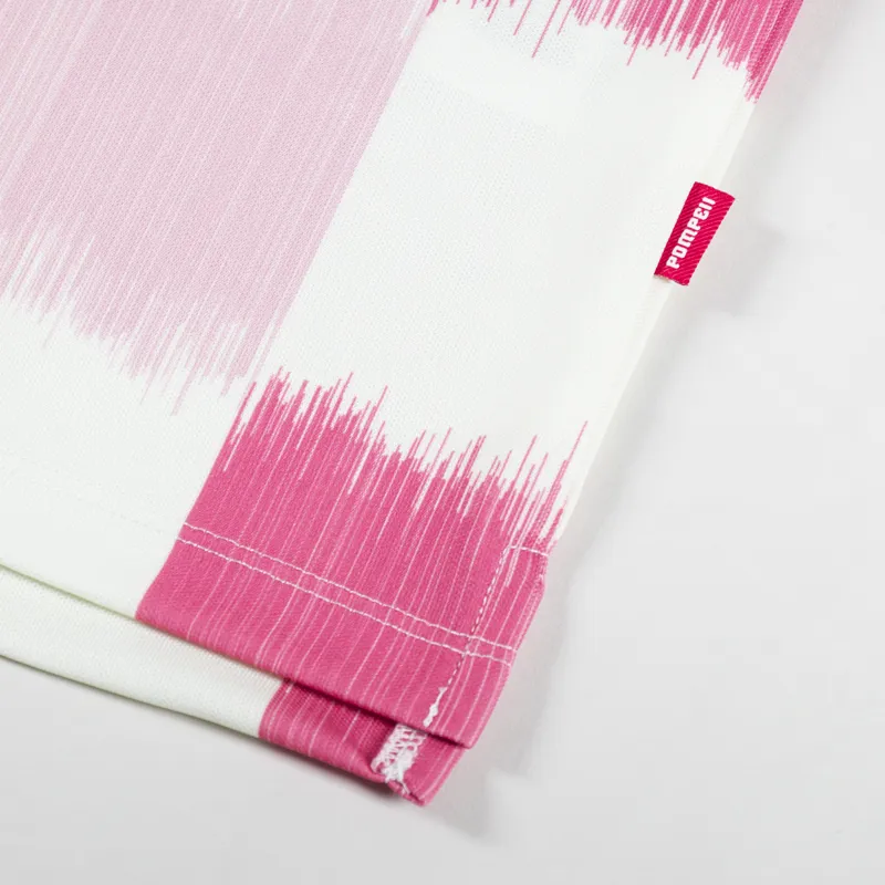 Pompeii Pacha Football Shirt Pink White-7