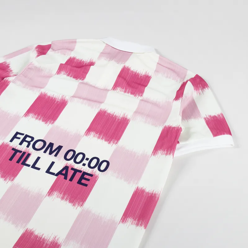 Pompeii Pacha Football Shirt Pink White-3