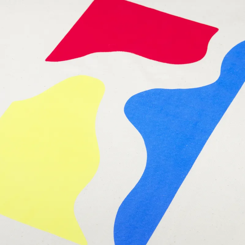 Poetic Collective Colour Logo T Shirt Natural White-4